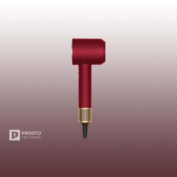 Фен Dyson Supersonic Nural HD16 Red Velvet/Gold (с кейсом)